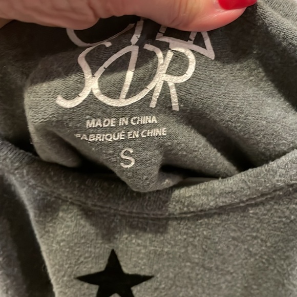 Chaser Velvet Stars Sweatshirt - Picture 3 of 5